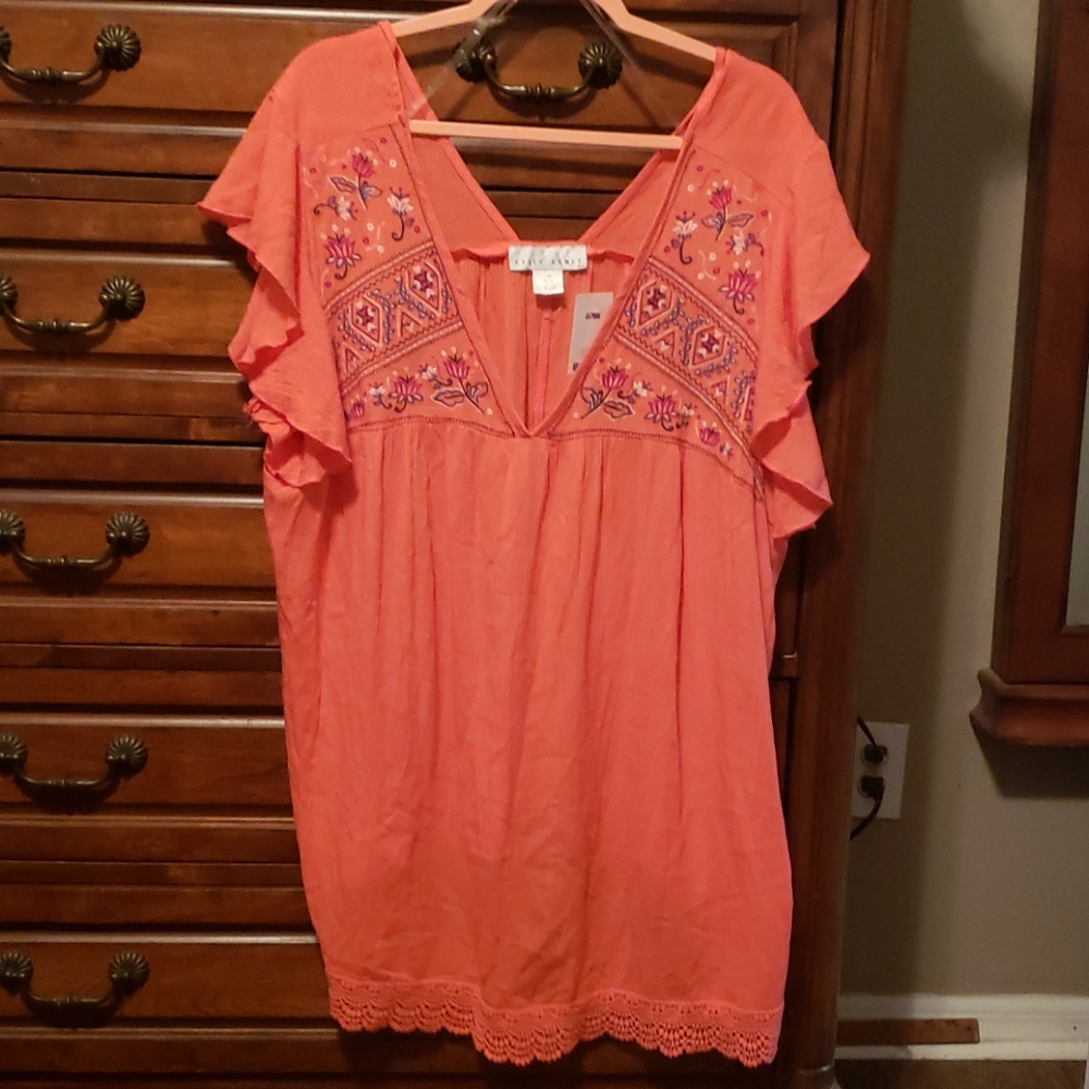NWT 2XL "Kelly Renee" summer top